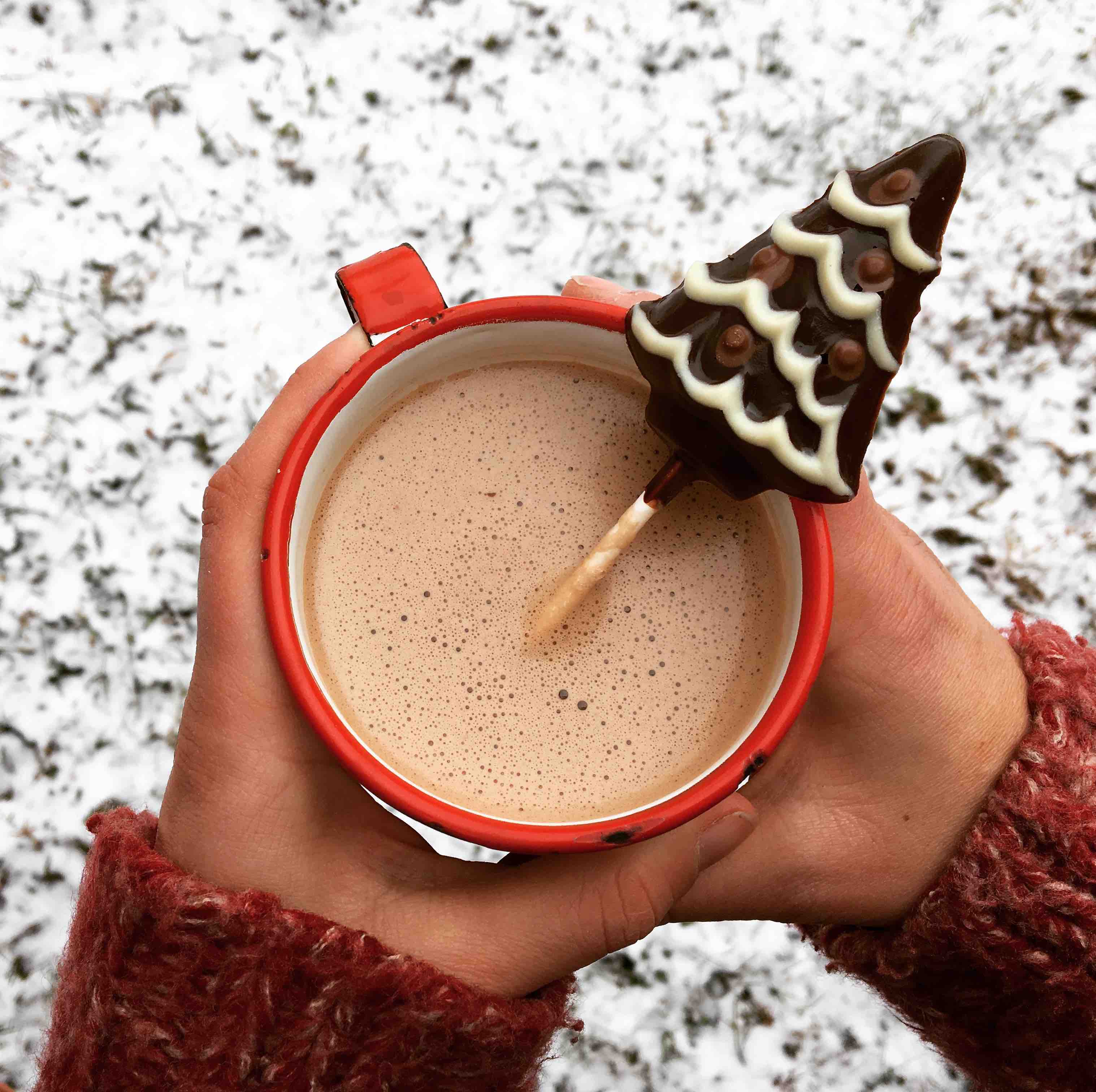 Chocolat chaud hot chocolate