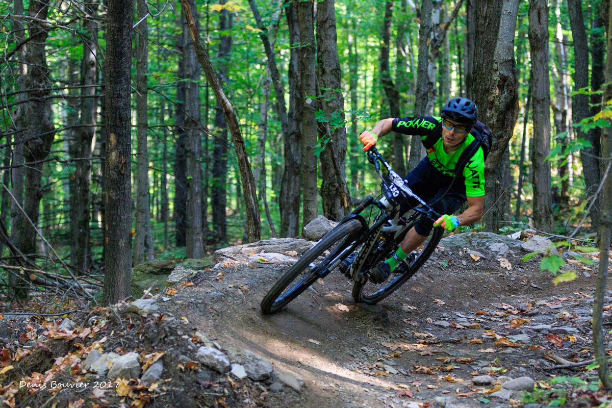 Vélo de montagne à Sutton