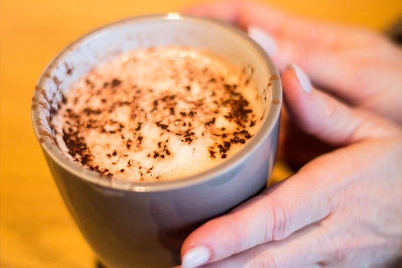 Le meilleur chocolat chaud est au Pleasant!