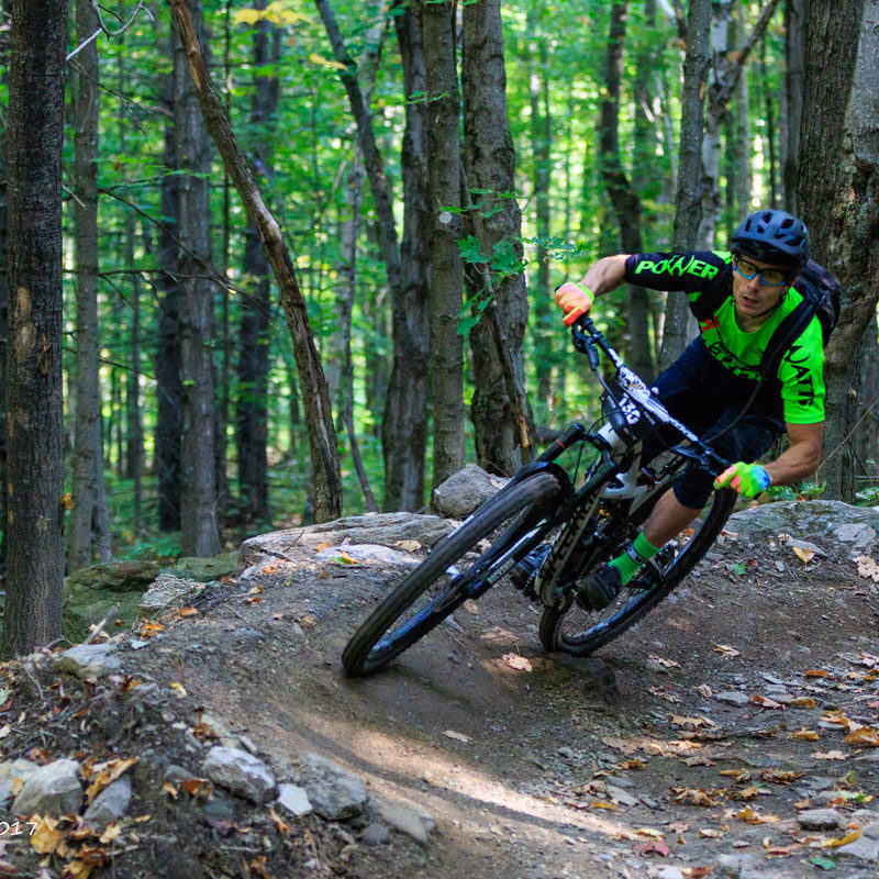 Vélo de montagne à Sutton